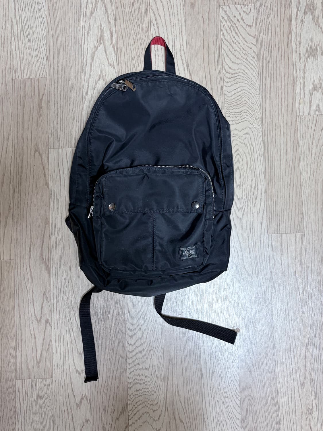 요시다 포터 x ILS 콜라보 헬멧백팩 (블랙/레드) 상품이미지1