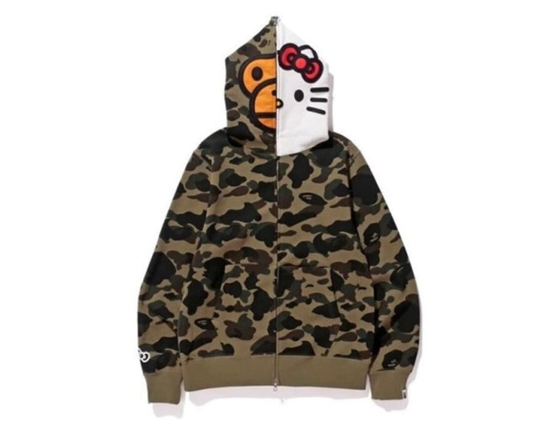 베이프x헬로키티 후드집업 L 상품이미지1