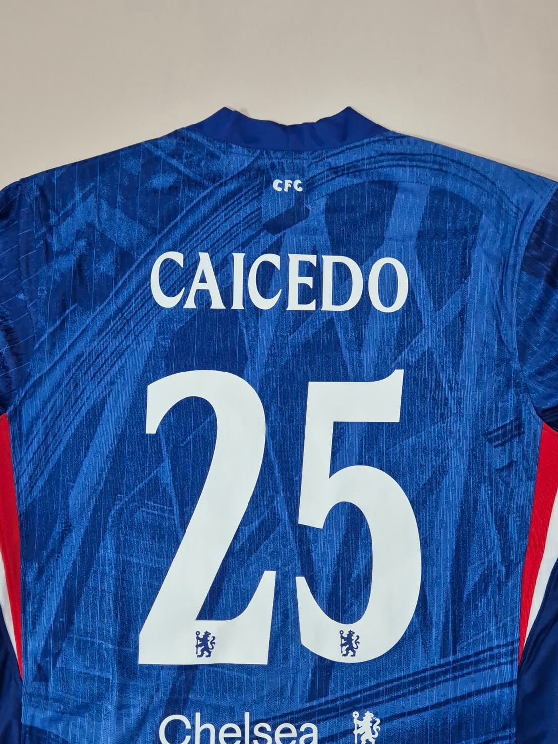 25-26 첼시 홈 카이세도 긴팔 유니폼 XL사이즈 상품이미지6