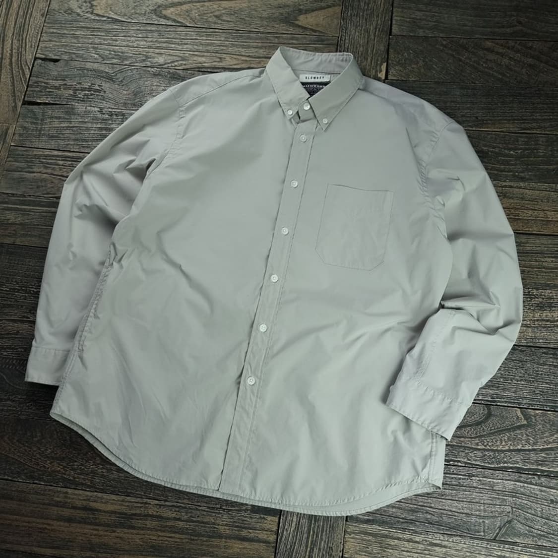 [프리즘웍스] 솔리드 셔츠 M18537 상품이미지1