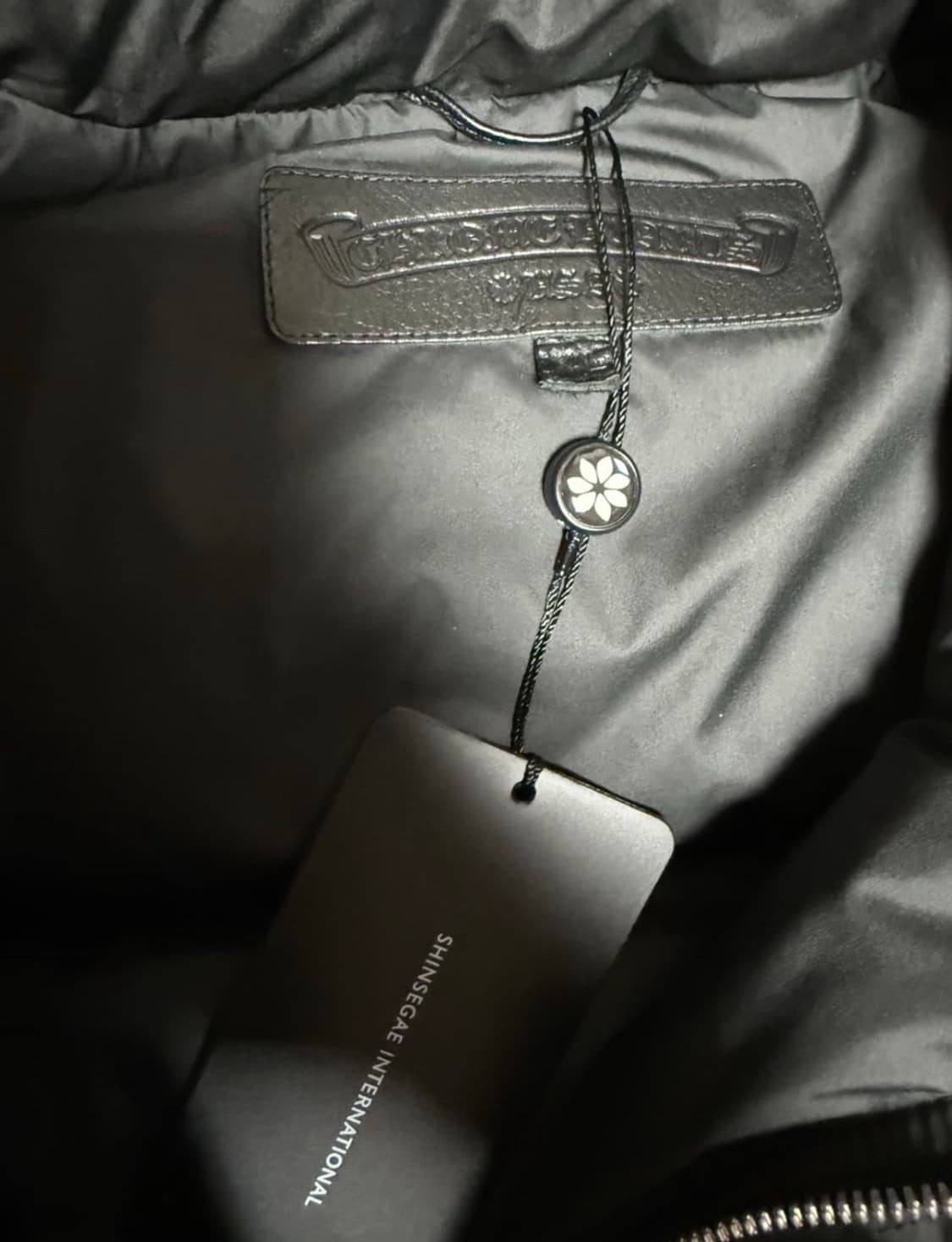 [XL]크롬하츠 스티프 패딩 베스트 블랙 상품이미지2