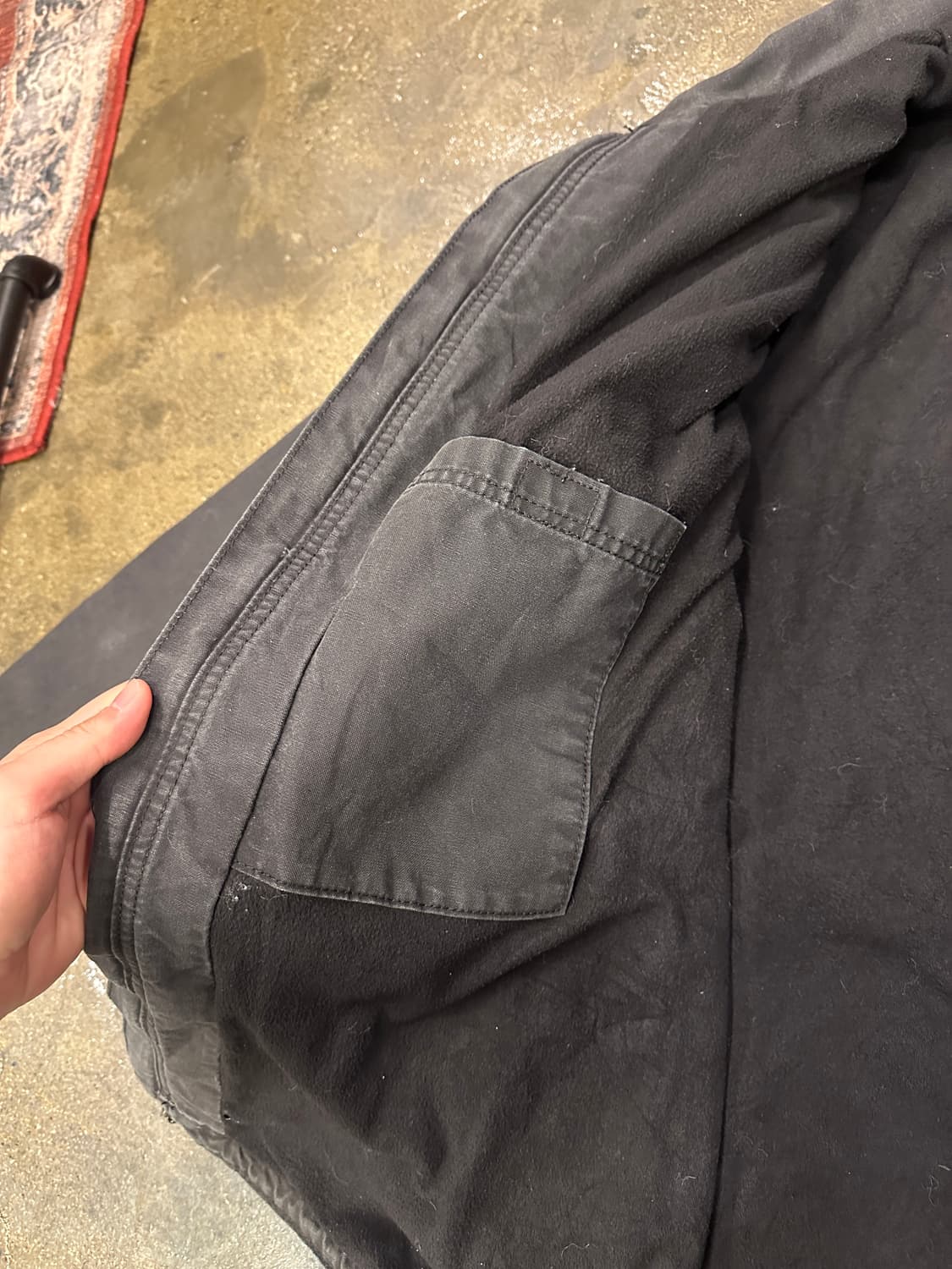 Carhartt  101441 블랙 덕 디트로이트 자켓 2XL 상품이미지9