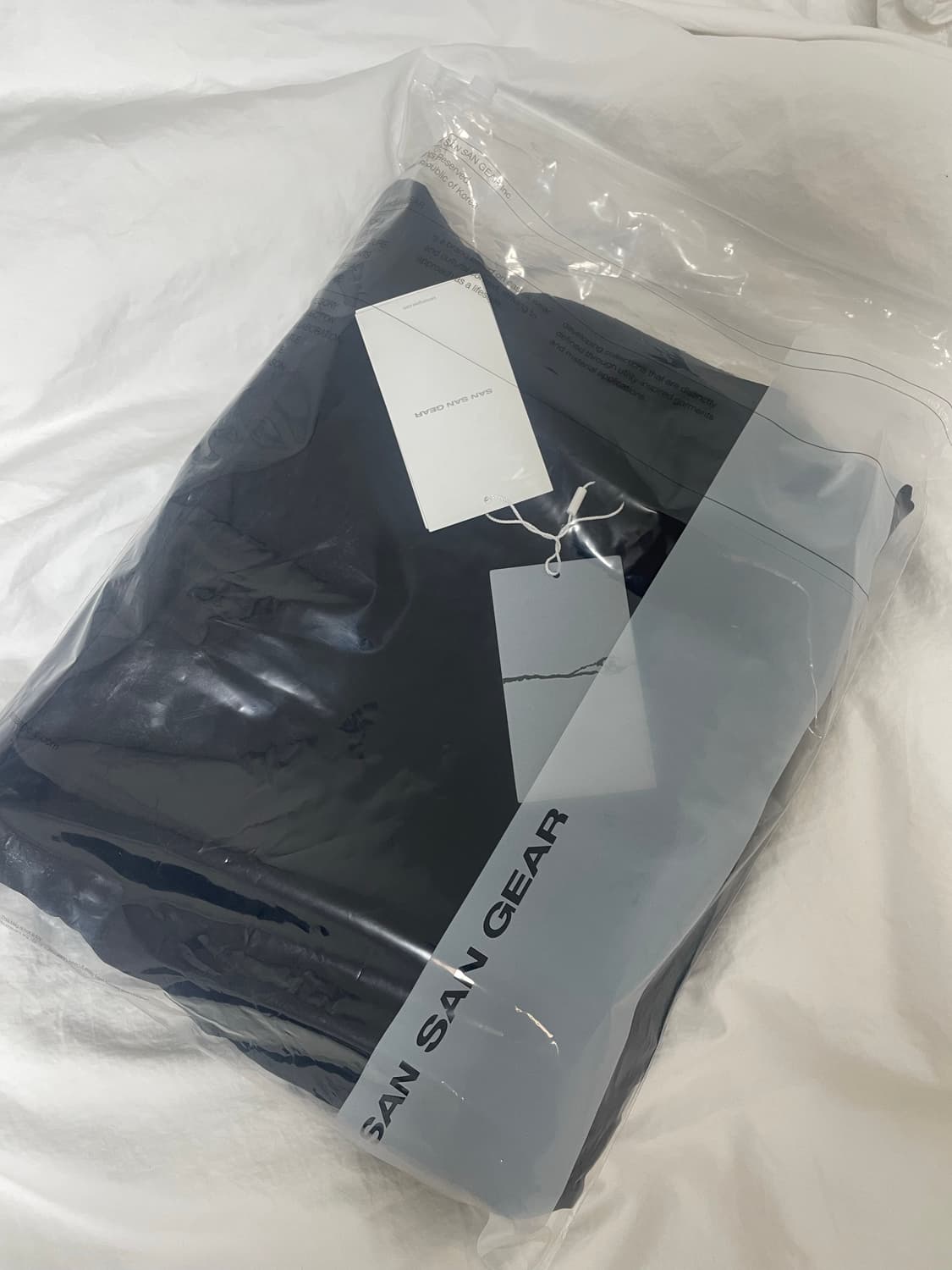 26ss 산산기어 어파인 커브 팬츠 블랙 [1] 상품이미지2