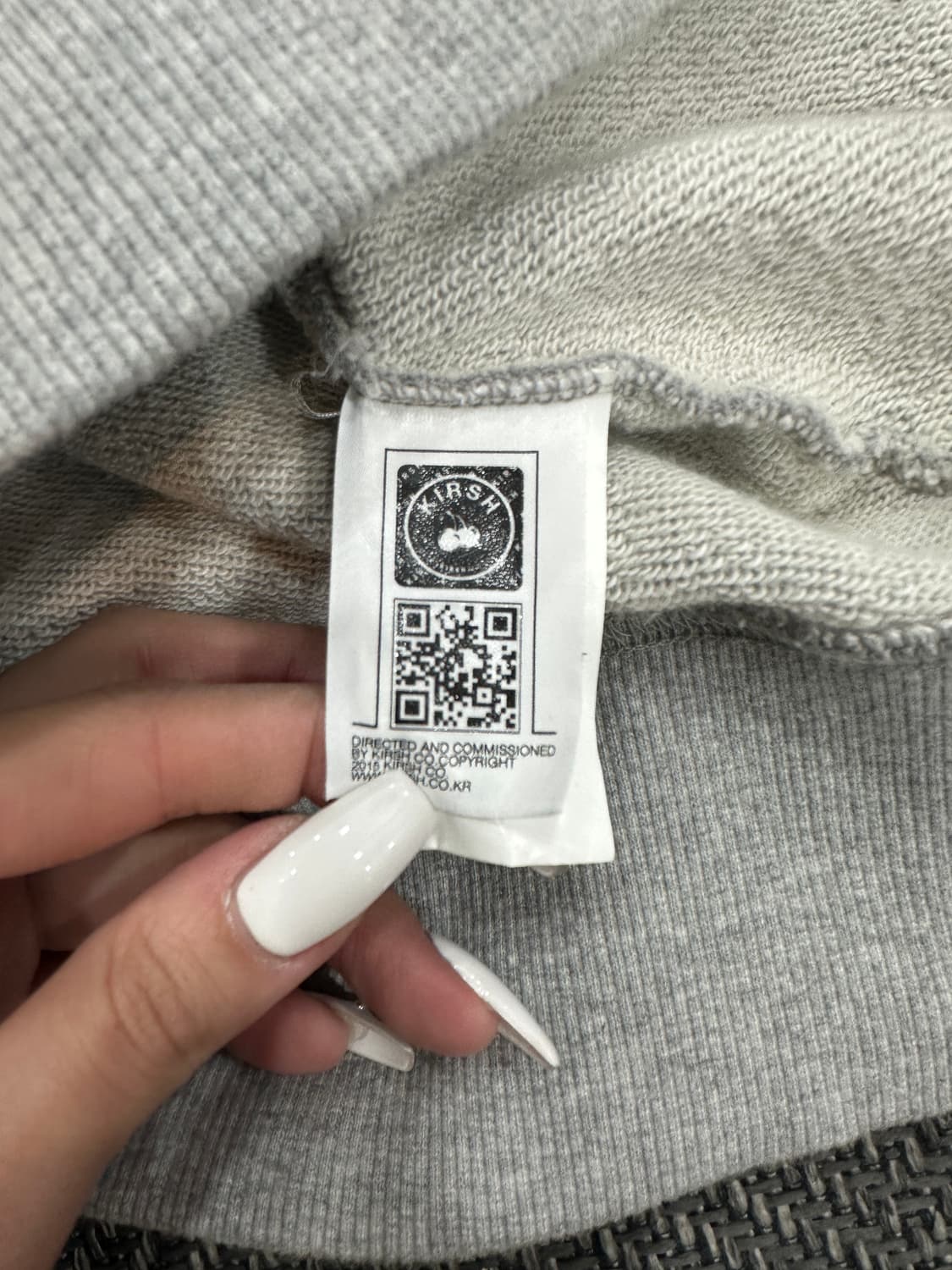 키르시 후드집업 그레이 상품이미지5