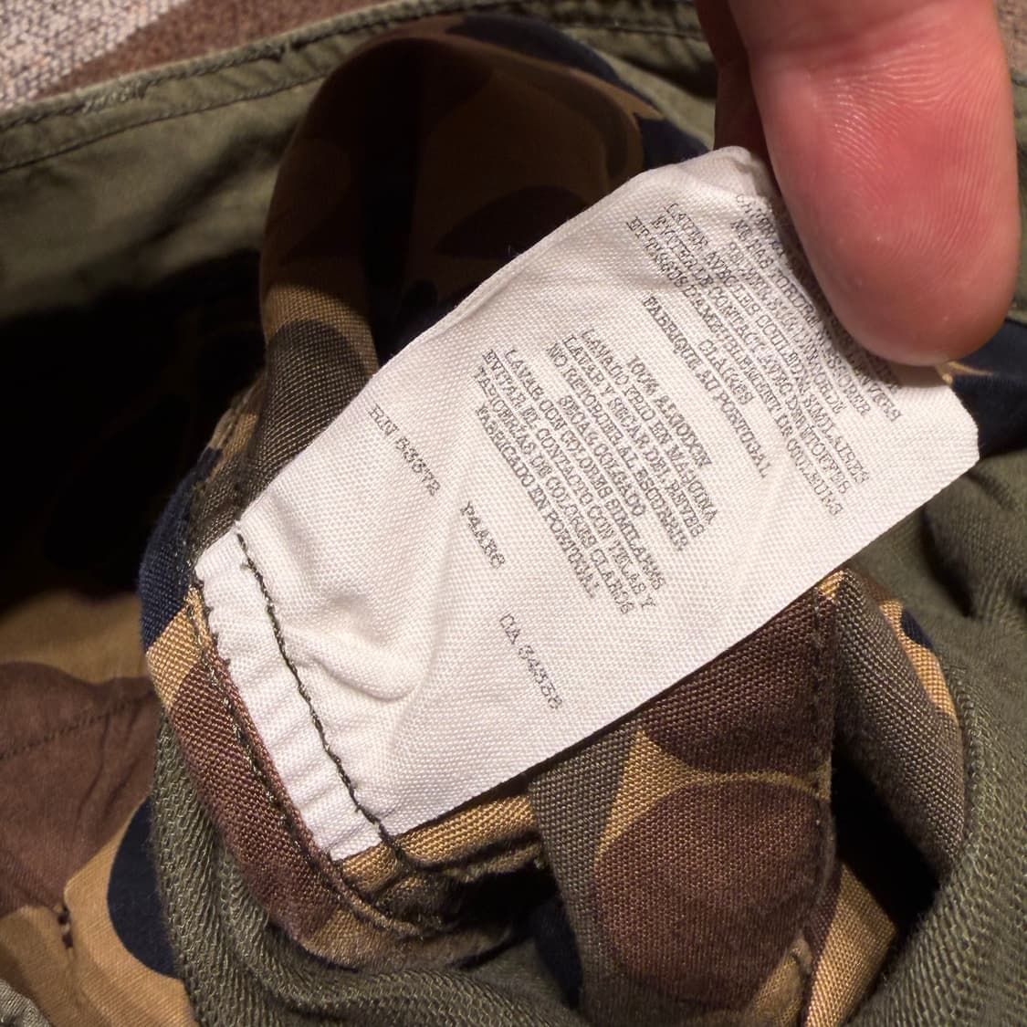 YMC 올리브 백사틴 밀리터리 치노 팬츠 32 상품이미지4