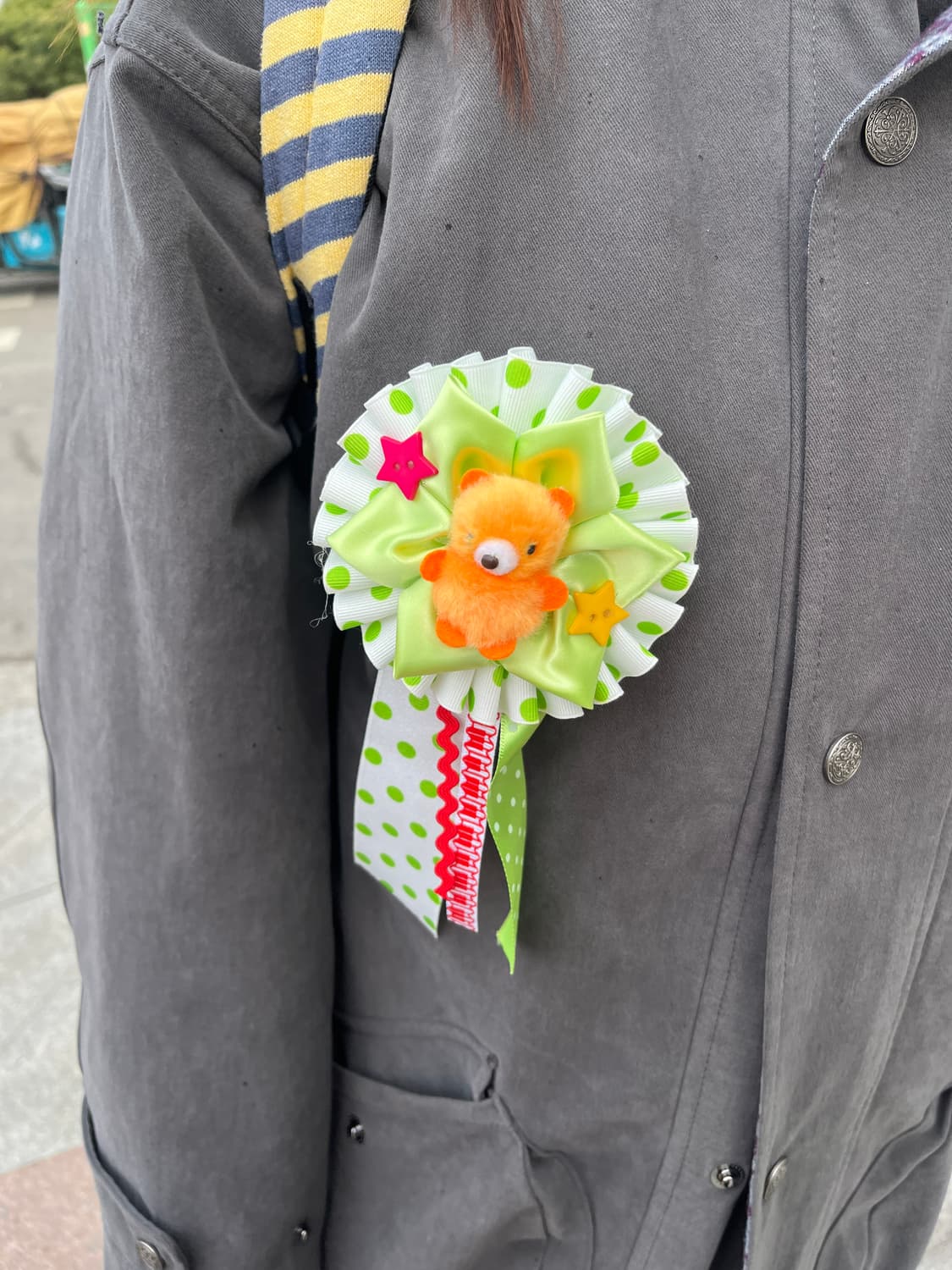 보라 곰돌이 로제트 👾 상품이미지4