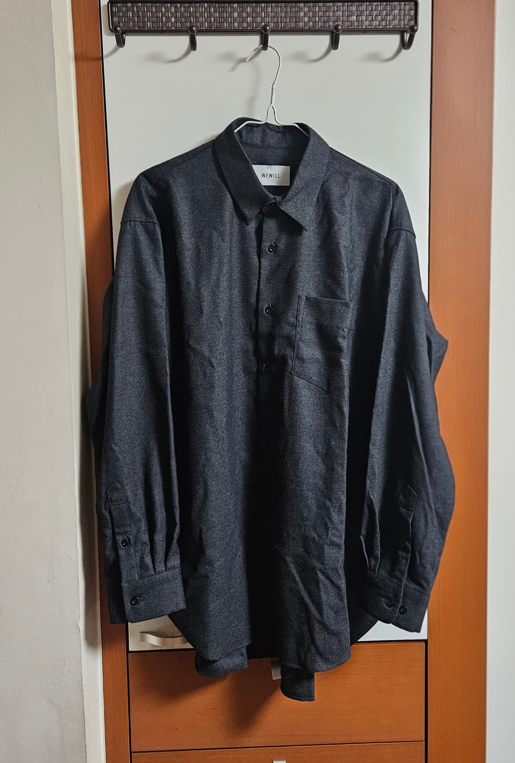 [2] 위윌(WEWILL) 빅셔츠 팝니다 상품이미지1