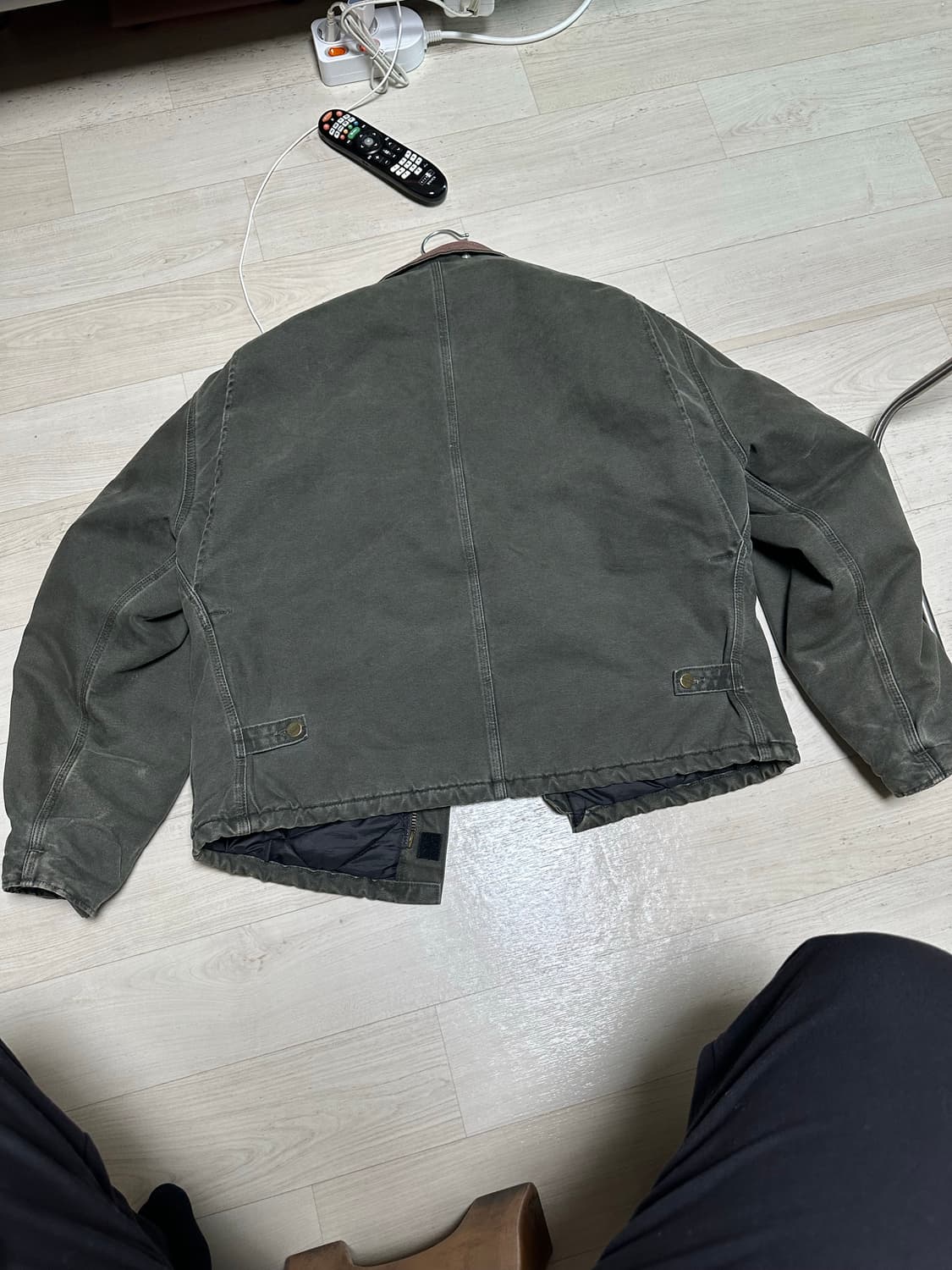 칼하트 j22 moss L 아크틱자켓 상품이미지8