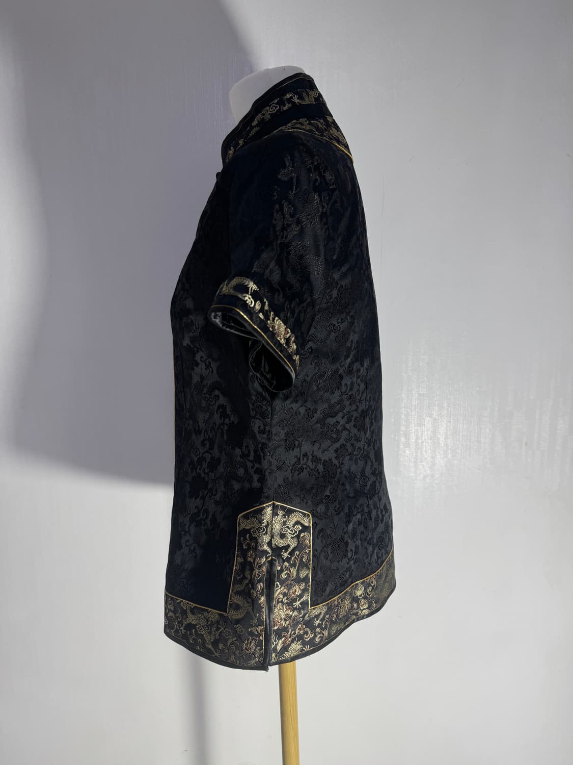 빈티지 드래곤 자카드 치파오 y2k 오리엔탈 오즈온 상품이미지2