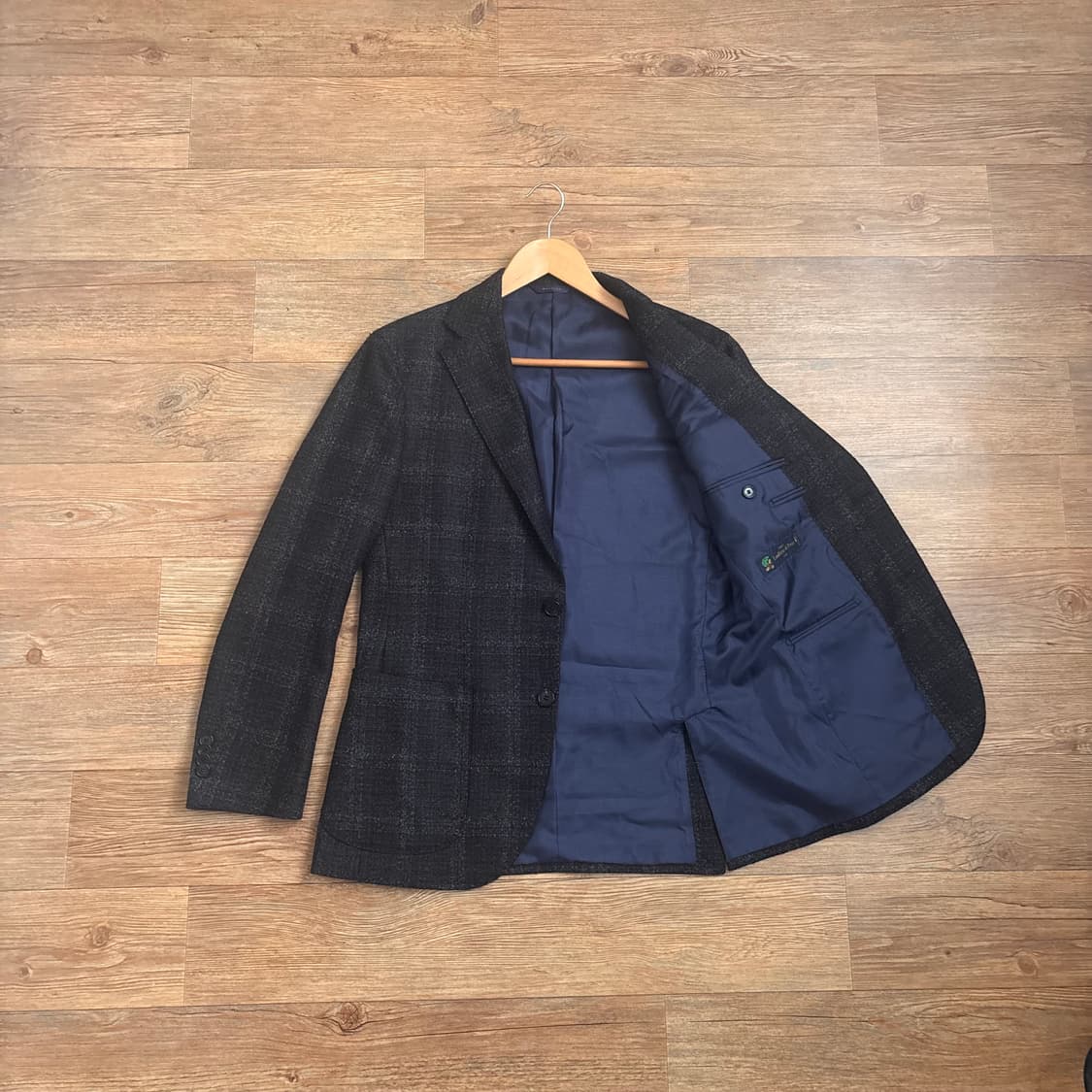 마에스트로 자켓 슬림 95 이태리 원단 FW 클래식 체크 상품이미지2