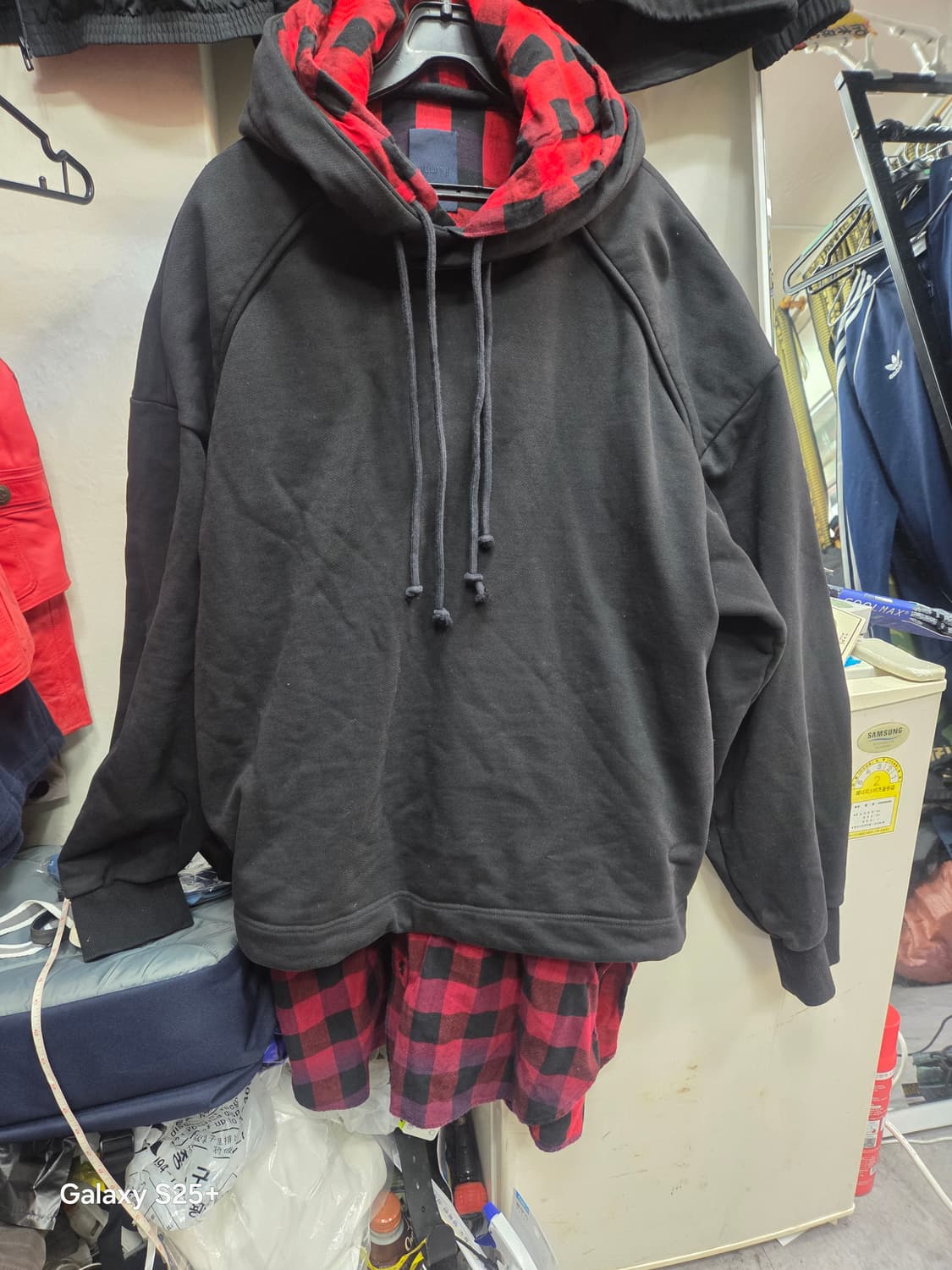 준지  레이어드   후드    상품이미지1