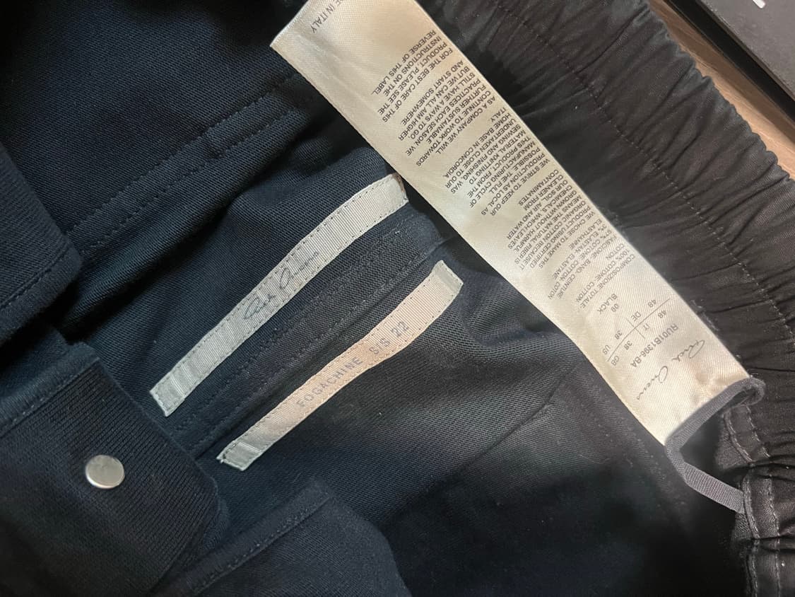 릭오웬스 마스토돈 카고 조거팬츠 48사이즈 상품이미지2