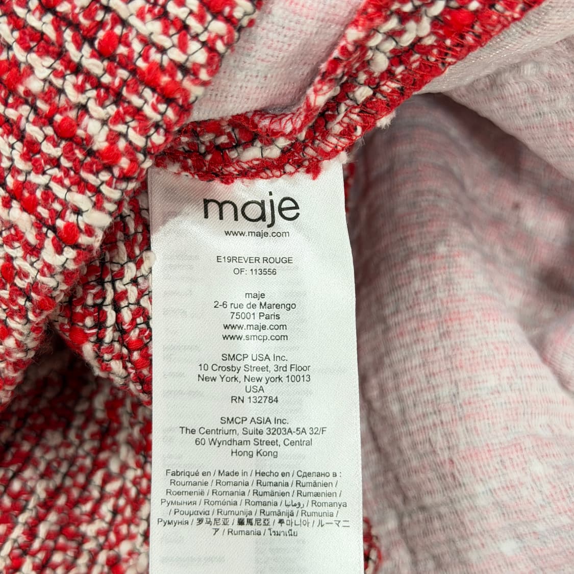 마쥬 블랙핑크 지수 트위드 점프수트 드레스 원피스 1 상품이미지8