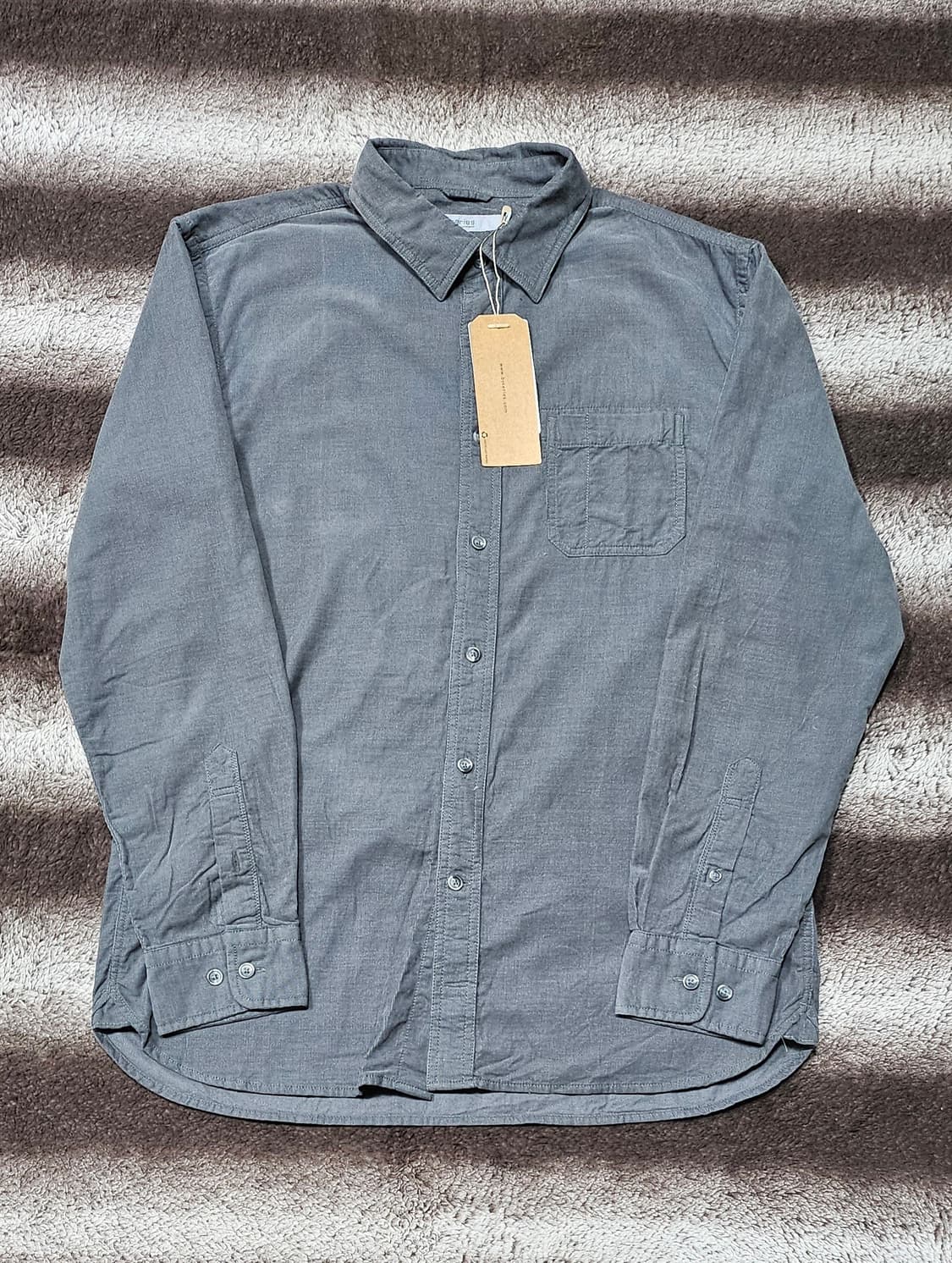 [새상품]SERIES; 시리즈 코듀로이 남방 입니다. 상품이미지2