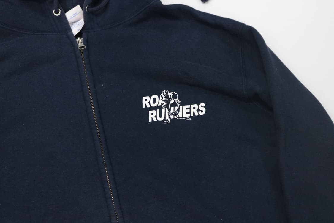 유나이티드 애슬 네이비 로드러너 후드 집업 (XL) 상품이미지6