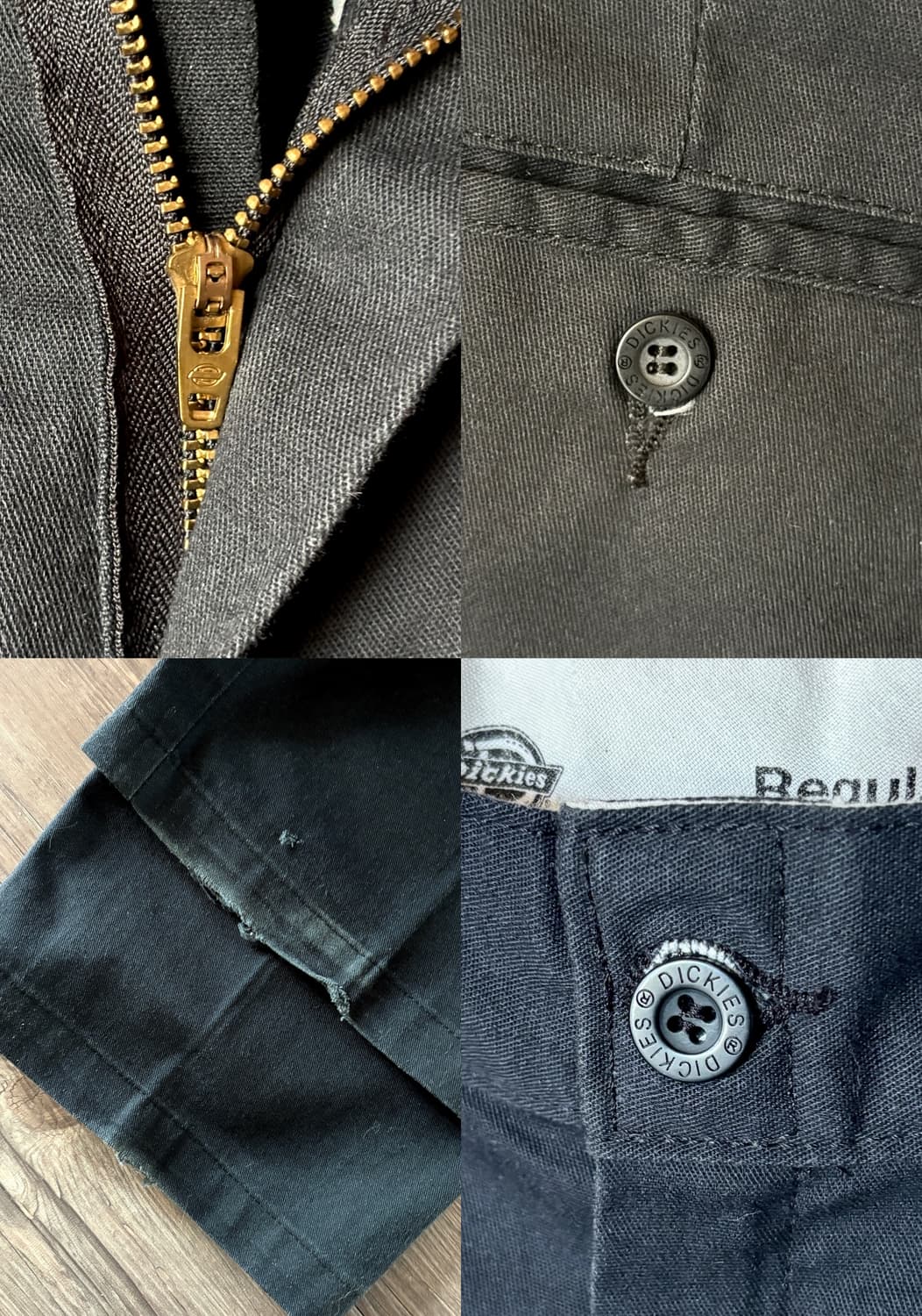 Dickies 블랙 카고 팬츠 (Regular Straight) 상품이미지5