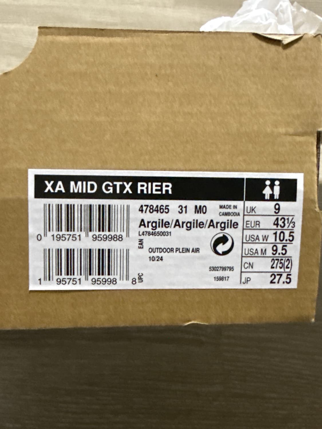 살로몬 리에르 고어텍스 아흐질 275 상품이미지7