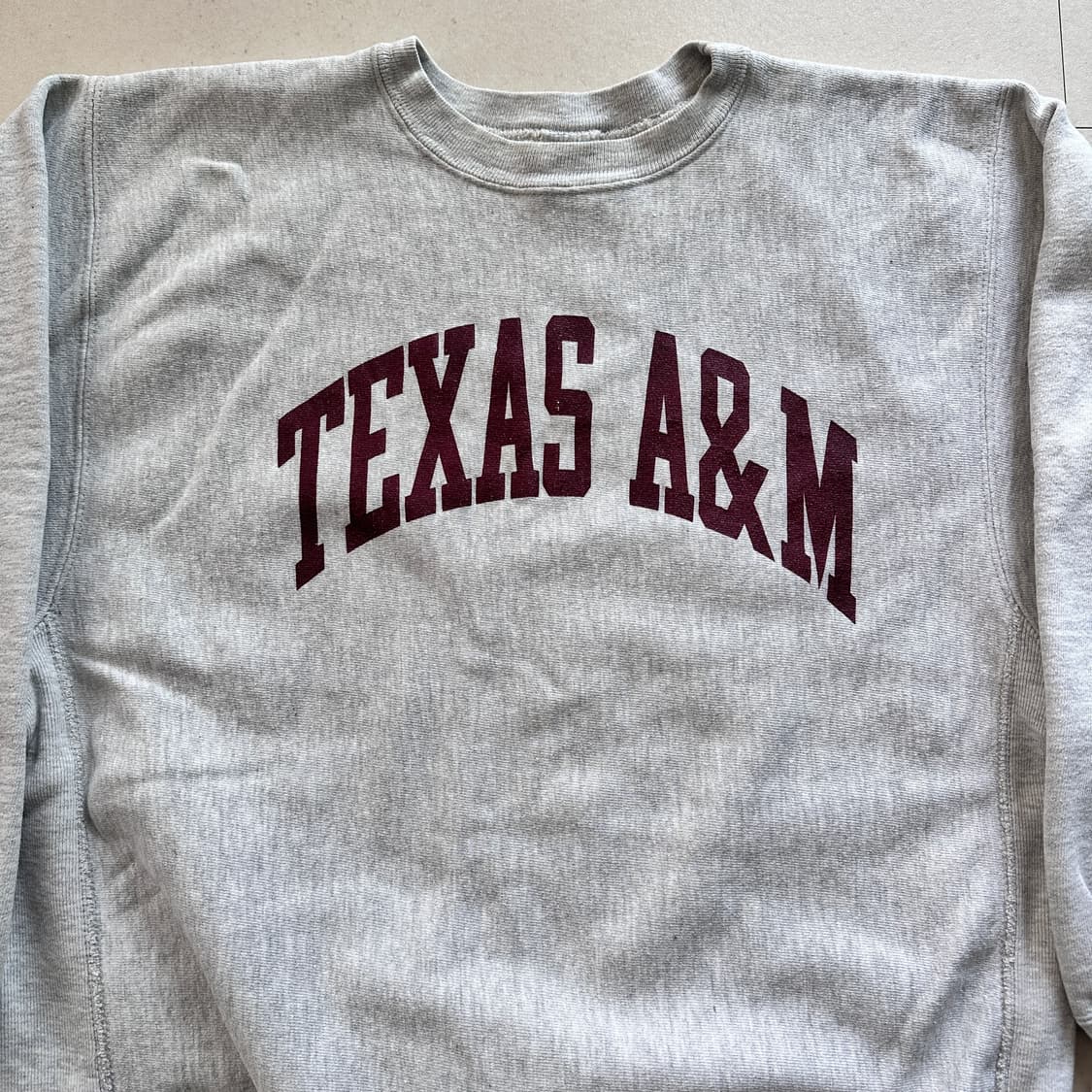 90s 챔피온 리버스위브 텍사스 A&M 맨투맨 XL 상품이미지2