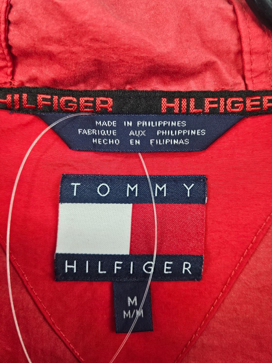 타미힐피거 올드스쿨 아노락 바람막이 웜업 자켓 ( M ) / 11471 상품이미지7