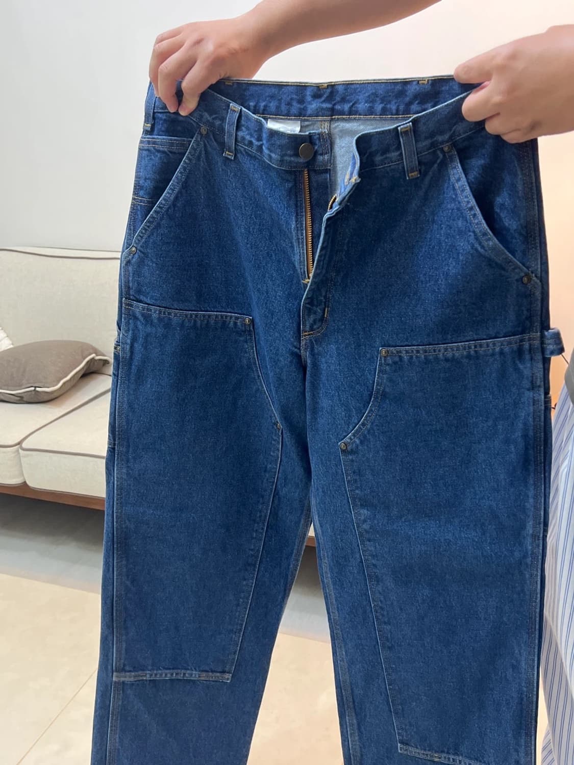 칼하트 더블니 워크 데님 팬츠 34 상품이미지1