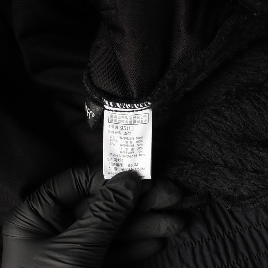 노스페이스 블랙 폴라텍 후리스 자켓 M 상품이미지6