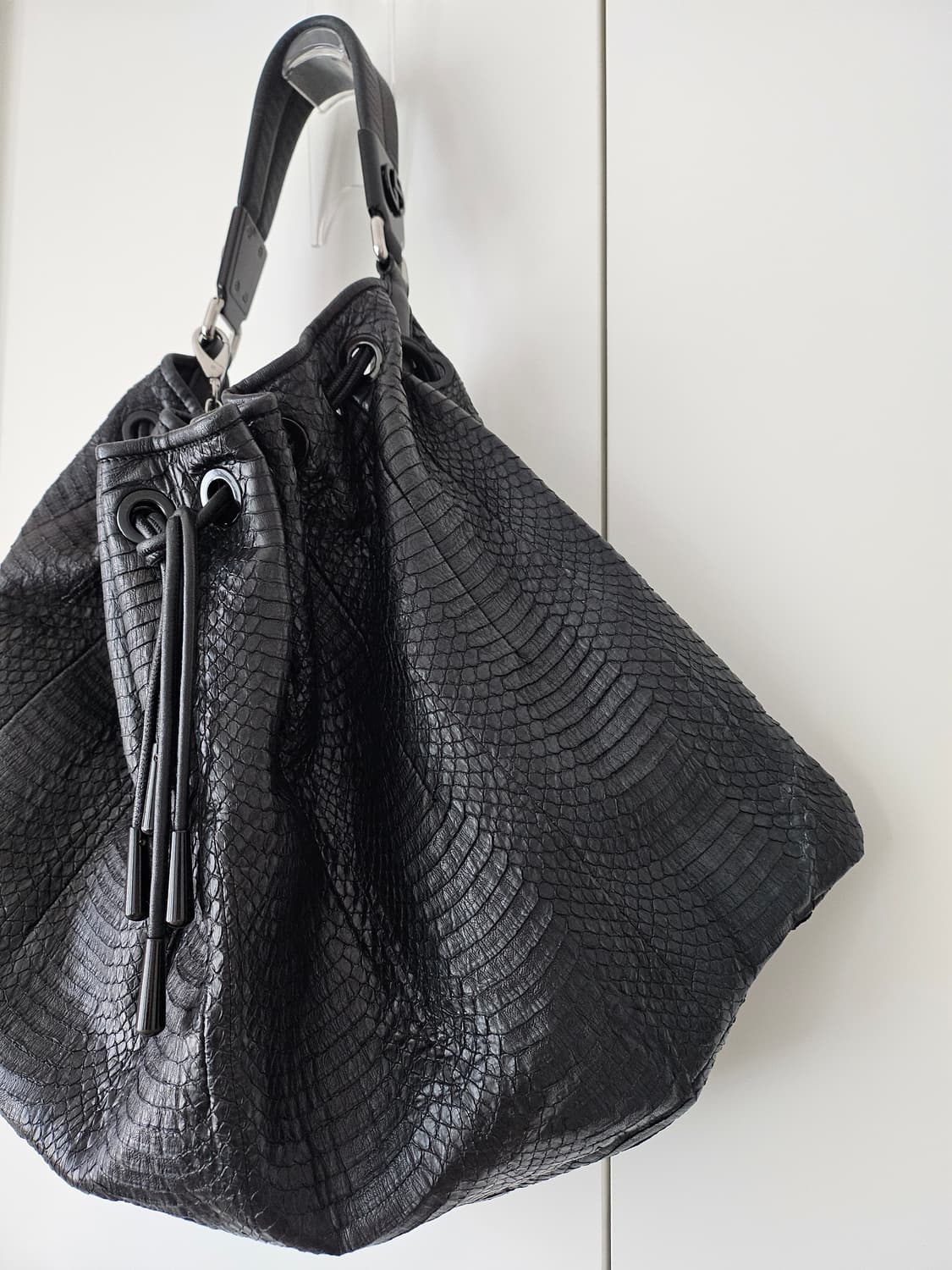 조르지오 아르마니 뱀피 호보백 가방 GIORGIO ARMANI 상품이미지3