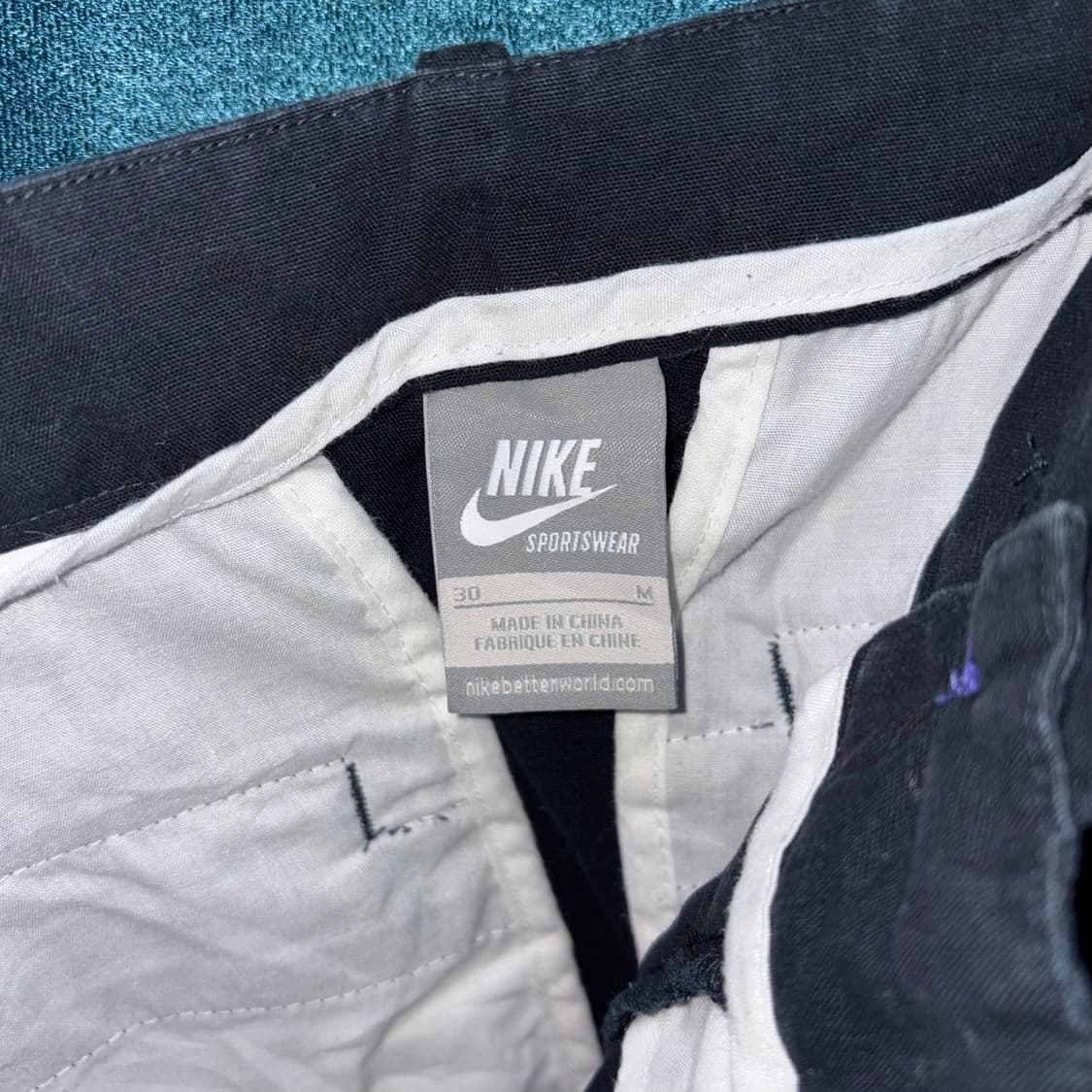 (32) 나이키 NSW 블랙 코튼 팬츠 상품이미지5
