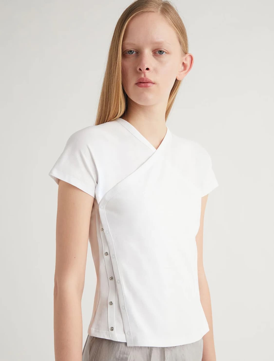 [XS,S,M]팔로마울 Olimpia 티셔츠/화이트 상품이미지1