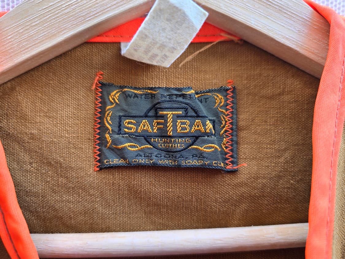 SAFTBAK 70-80'S HUNTING VEST 상품이미지6