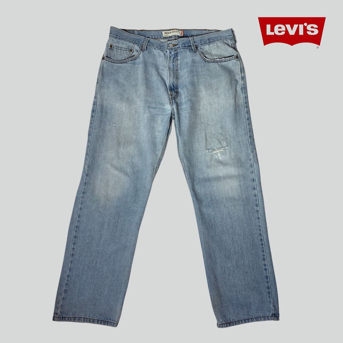 [W40L32]00s 리바이스 505 레귤러핏 데님 팬츠 상품이미지1