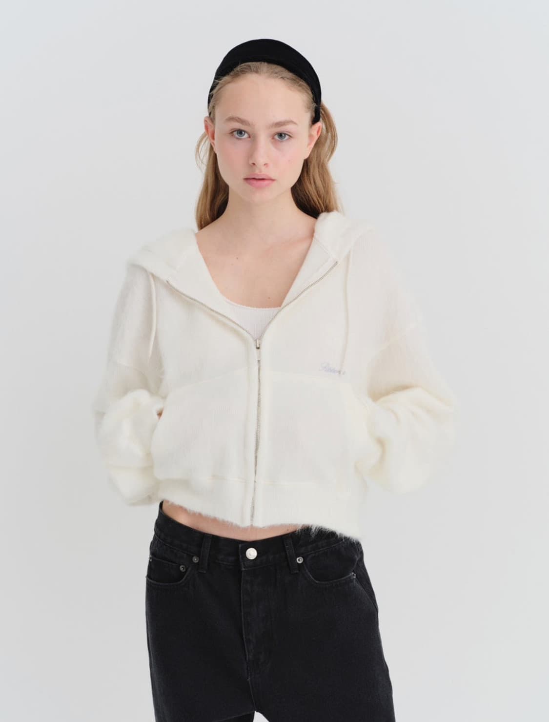 리본빛 ribbonbit 스노우 후디 상품이미지1