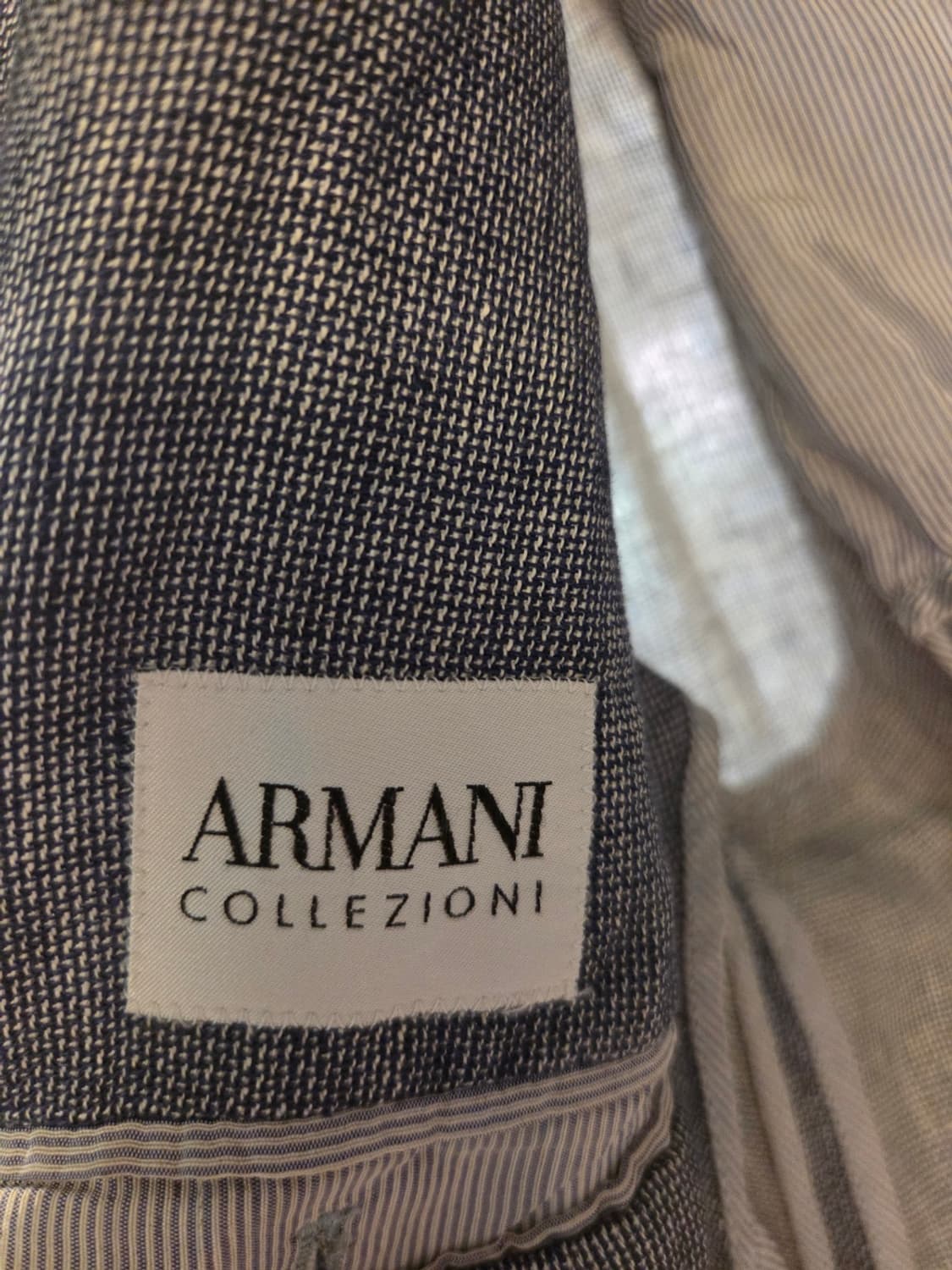 아르마니 꼴레지오니 린넨자켓 상품이미지7