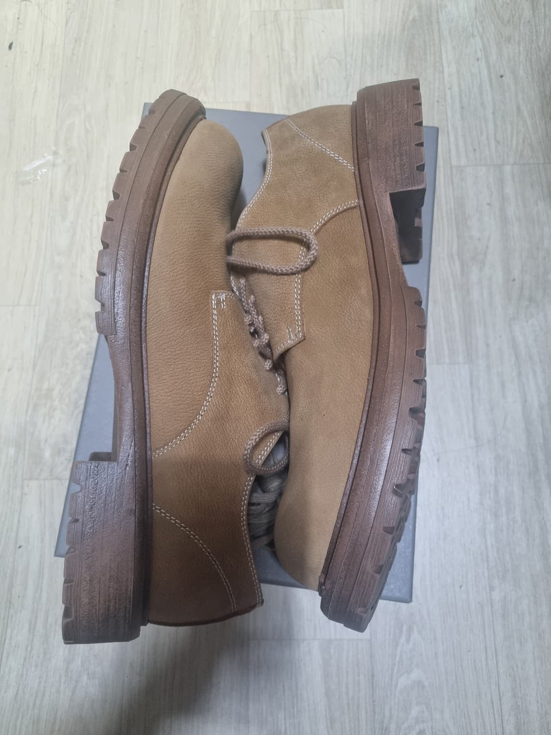 [290] 로맨틱무브 빈티지 캐주얼 더비 R25M005 카멜 상품이미지4