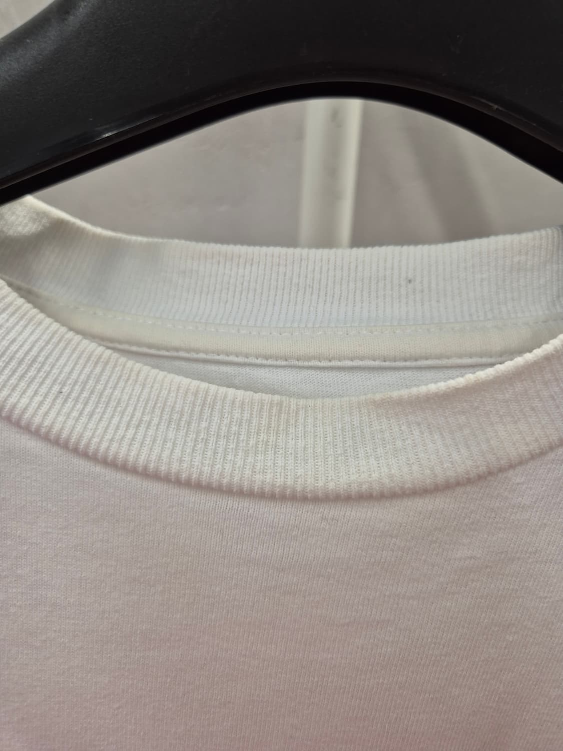 칼하트 화이트반팔 버건디로고 M 상품이미지5