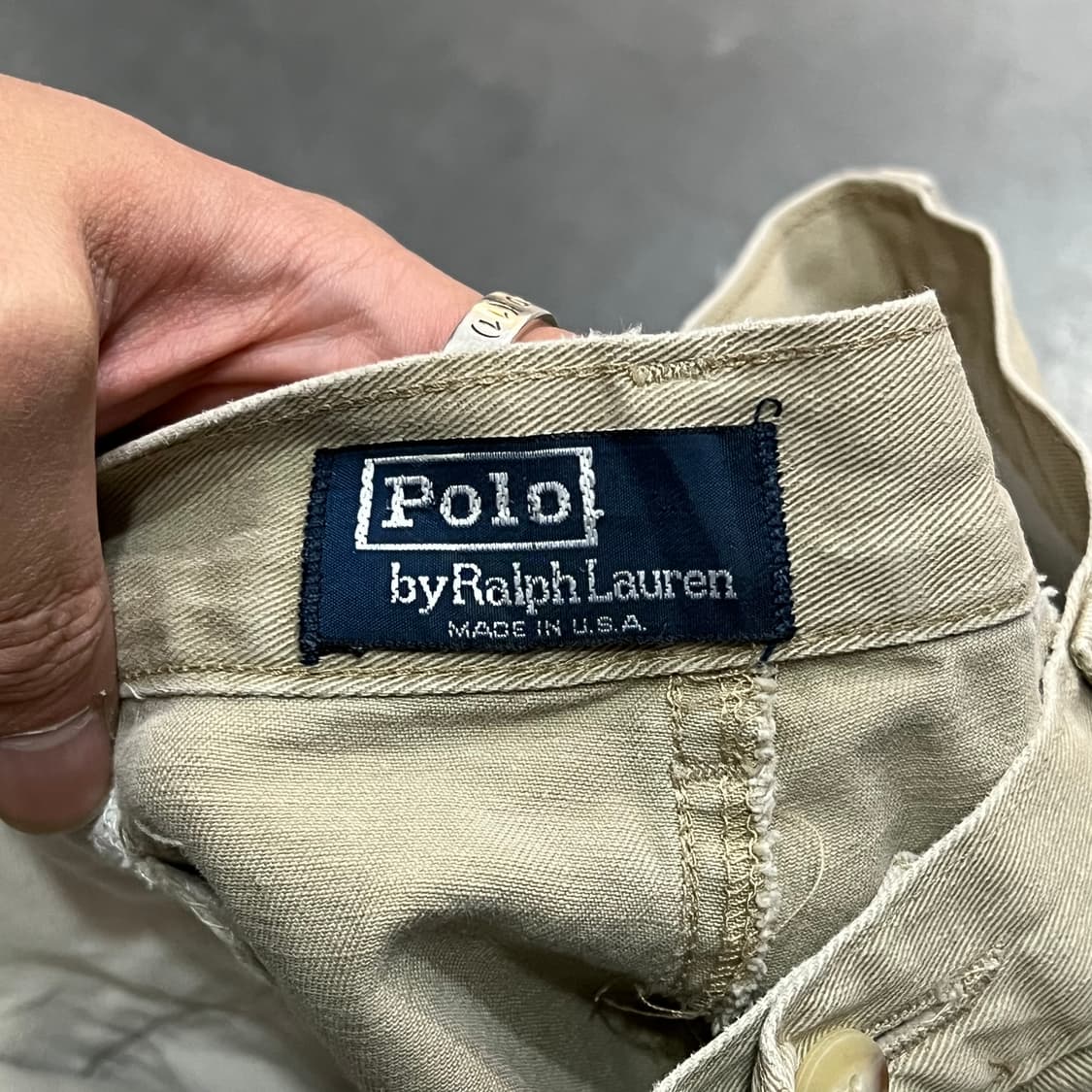  USA 폴로랄프로렌 투턱 치노 팬츠 y14849 상품이미지5
