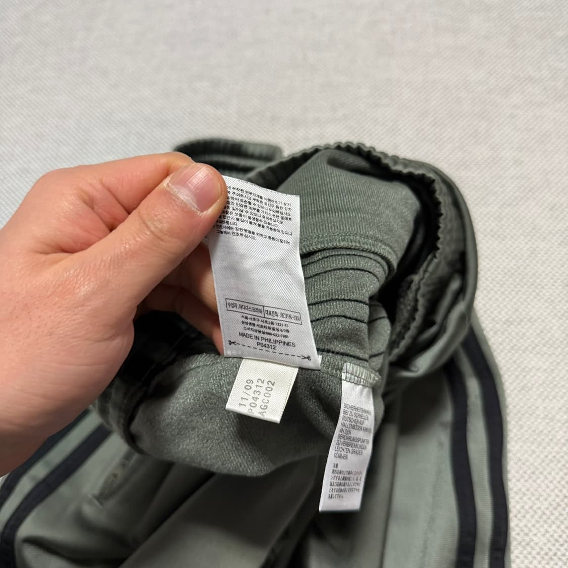 아디다스 파이어버드 카키 팬츠 상품이미지5