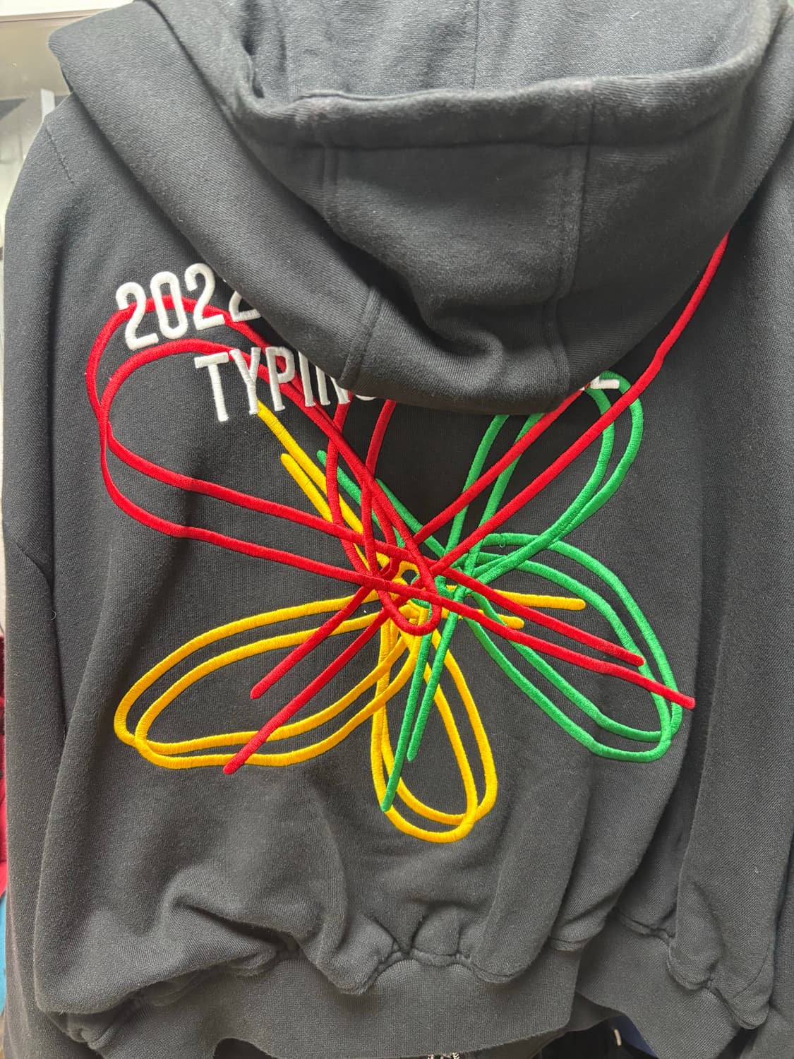 타이핑 미스테이크 후드집업 자켓 상품이미지3