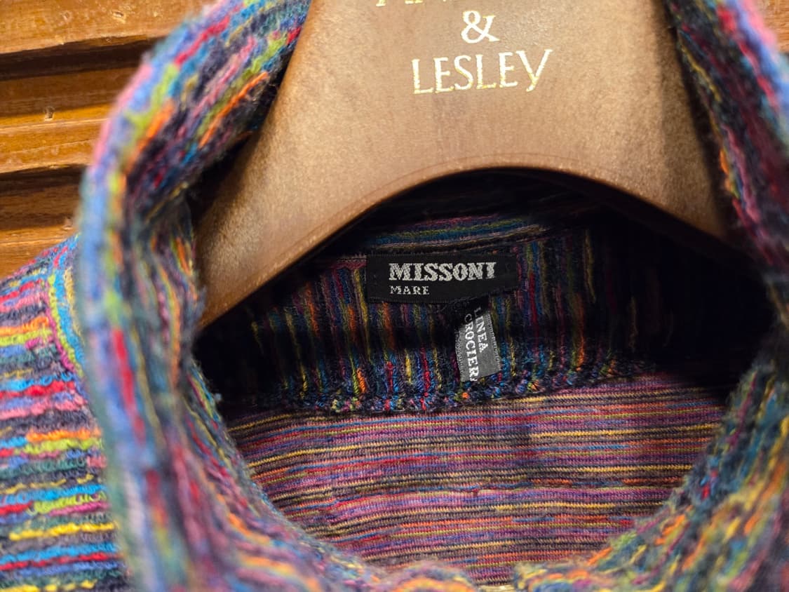 미쏘니 올드머니 짚업니트 상품이미지3