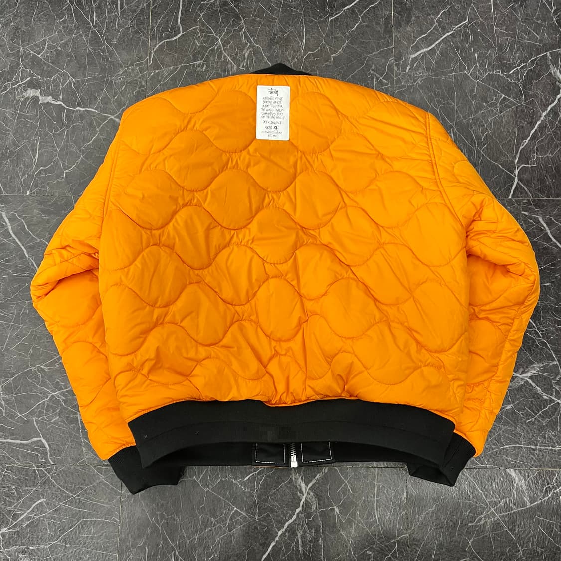 스투시 빌트 리버시블 봄버 자켓 블랙 상품이미지7