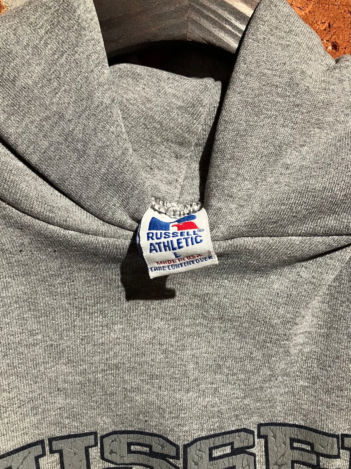 90s USA 빈티지 러셀 후드티 스웻 셔츠 상품이미지6