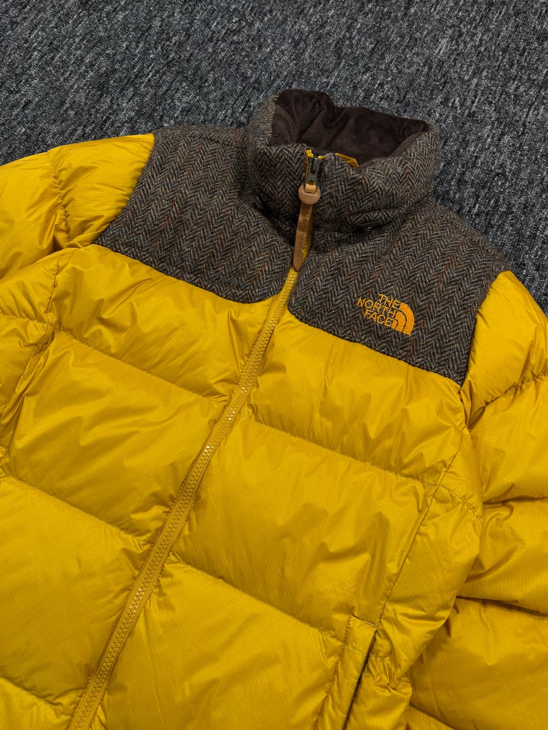 노스페이스 해리스 트위드 눕시 패딩 자켓 상품이미지5