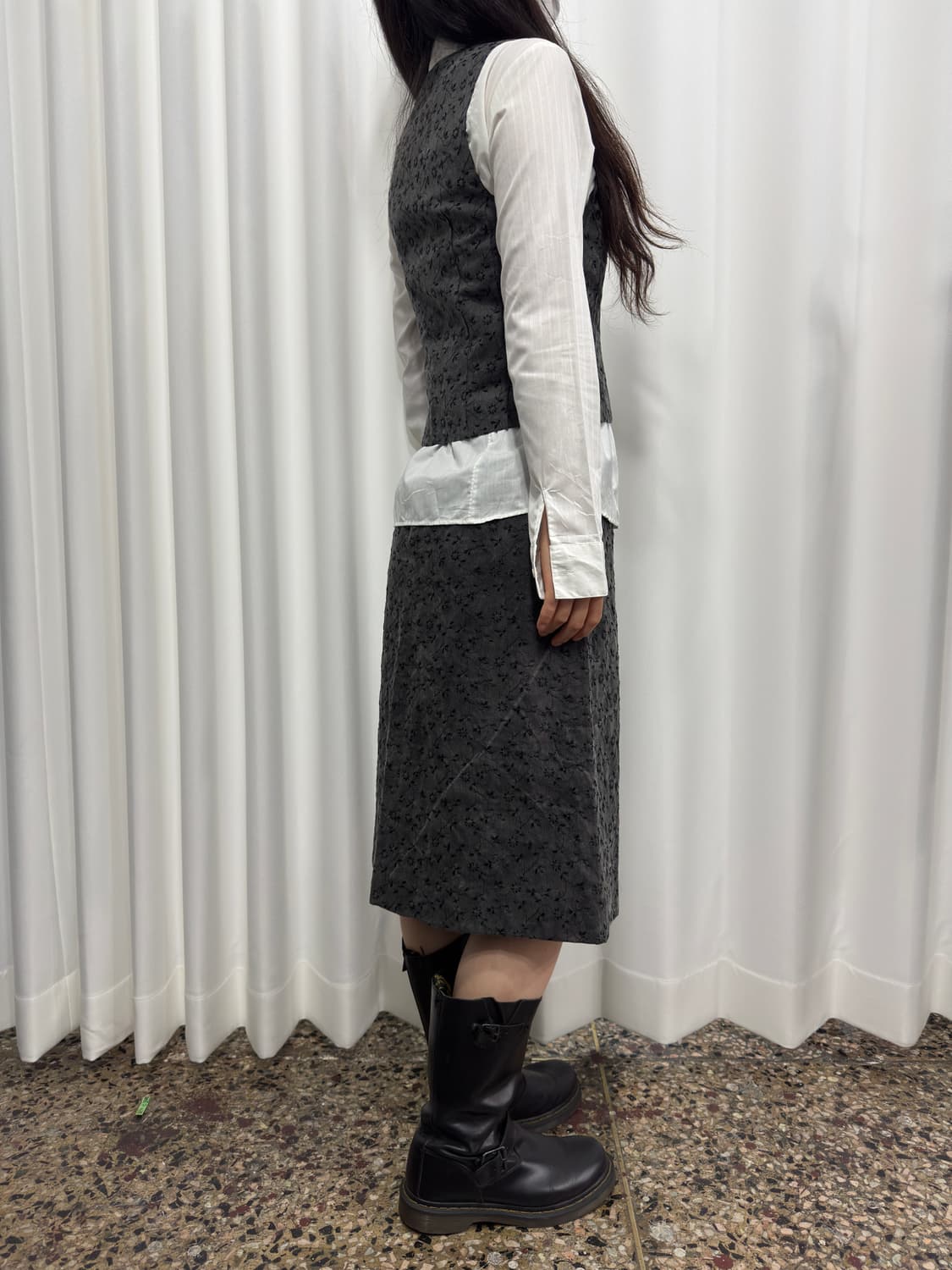 white frill shirt 상품이미지8