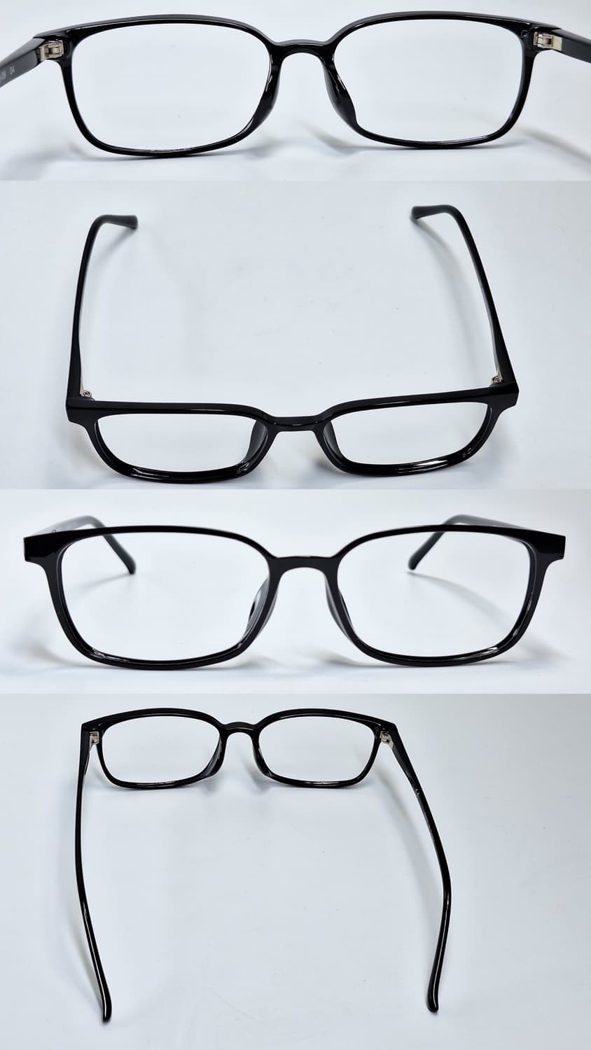 유니클로 스퀘어 클리어 선글라스 겸 안경테 361-423505 일본 수입 상품이미지3