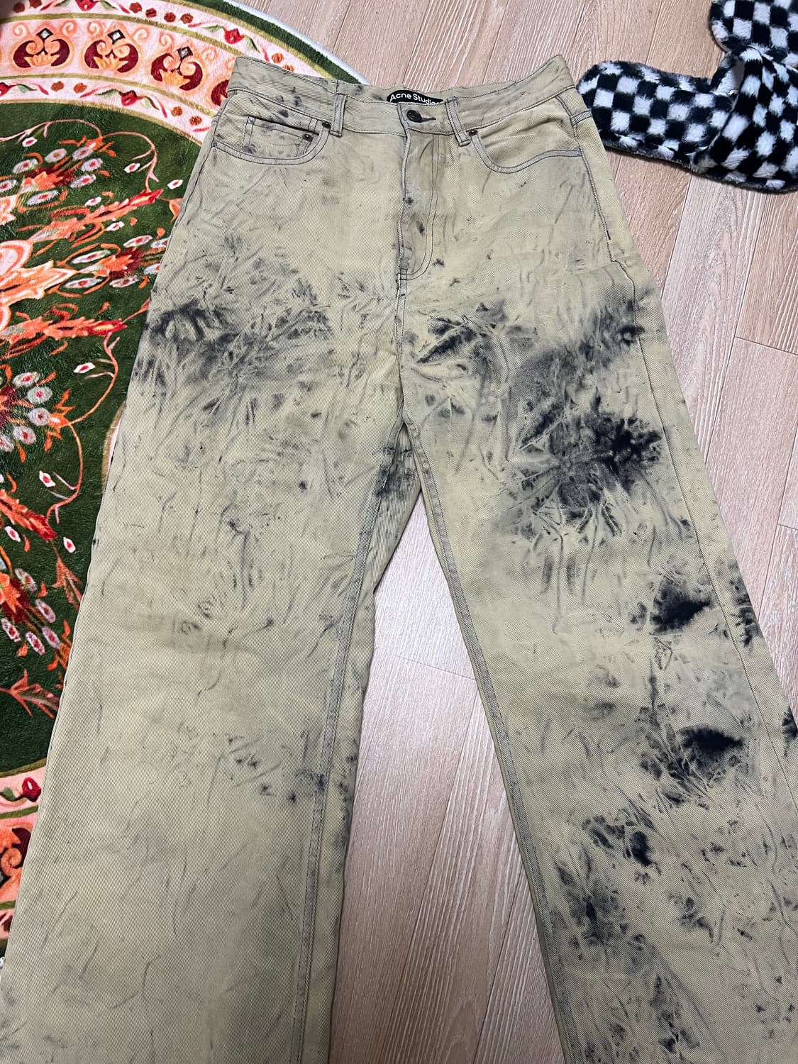 Acne Studios Yellow Denim 상품이미지9