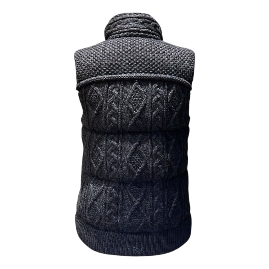 미하라 야스히로 케이블 니트 다운베스트 상품이미지2