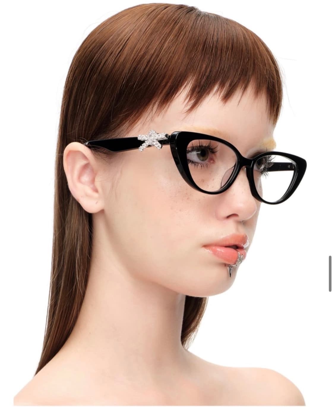 슈슈통 위민 사이드 보우 안경 상품이미지1