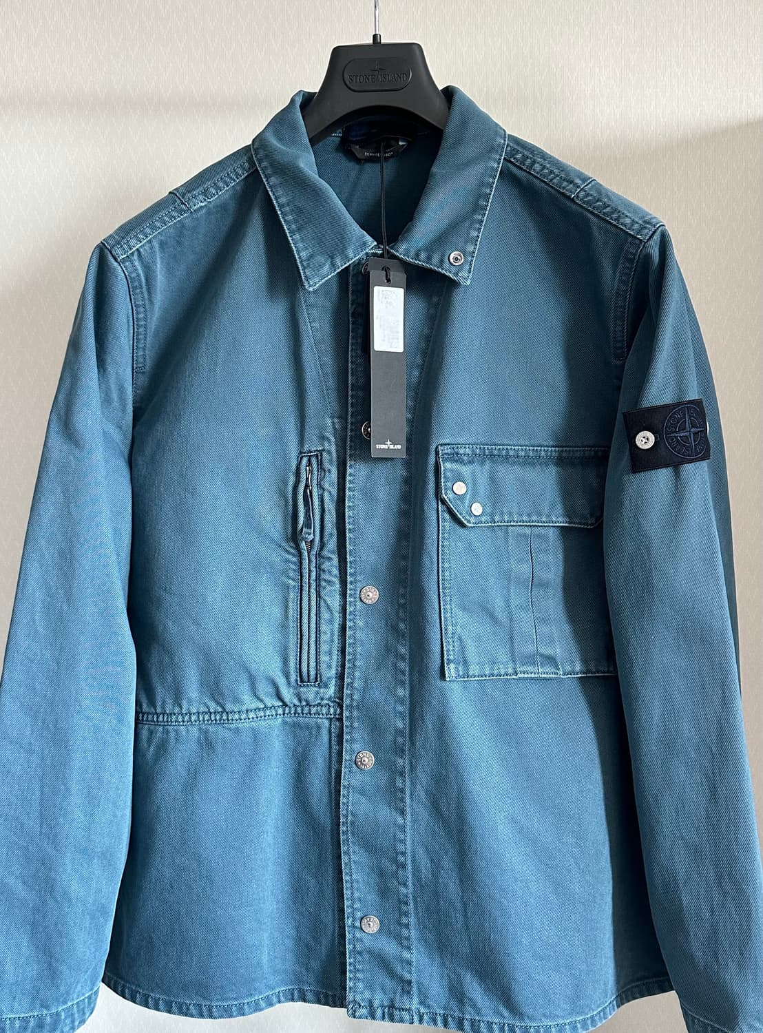 스톤아일랜드 라이트 불 데님 자켓 26ss 새상품 상품이미지1