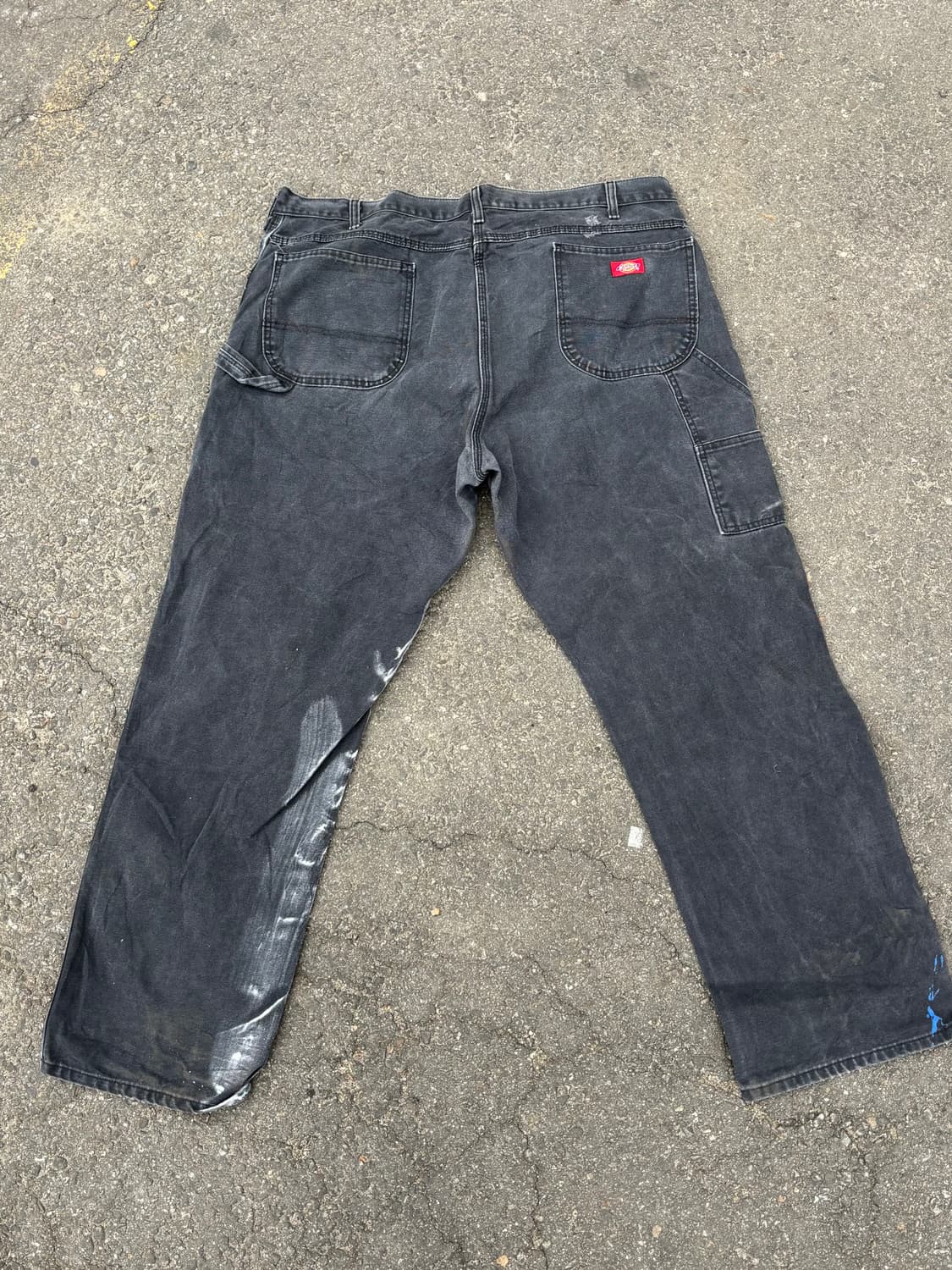 90s'커스텀 디키즈 워크팬츠 회색 상품이미지7