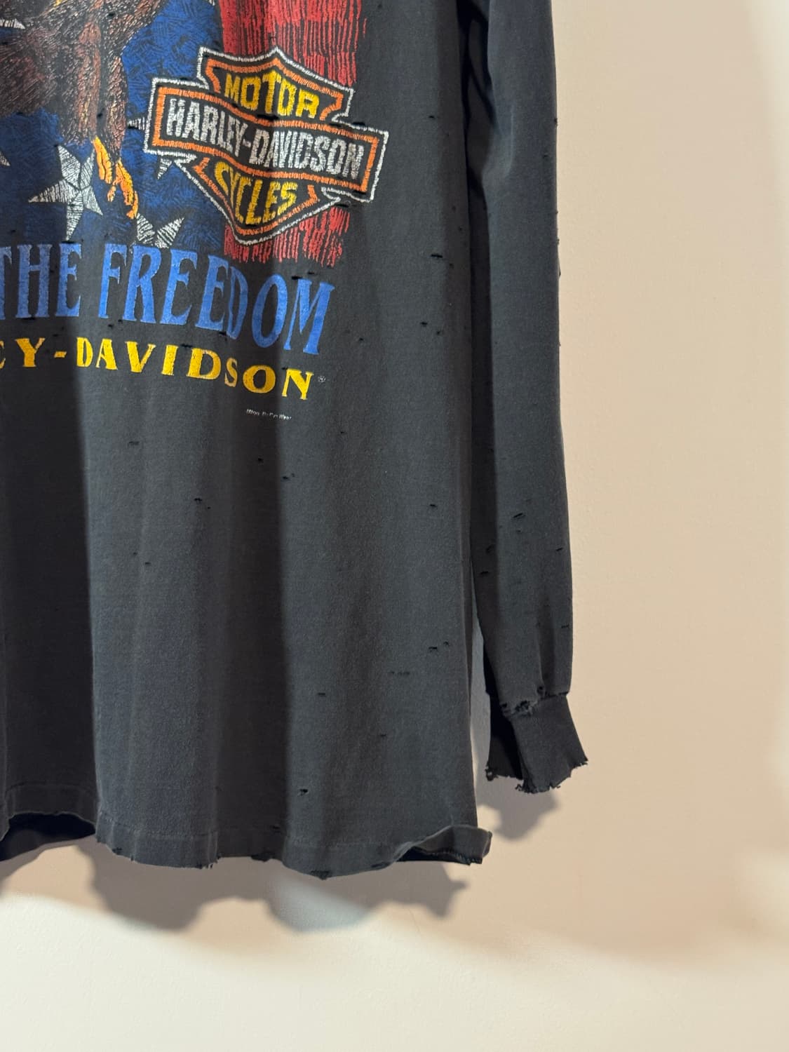 Harley davidson hard faded long sleeve 상품이미지5