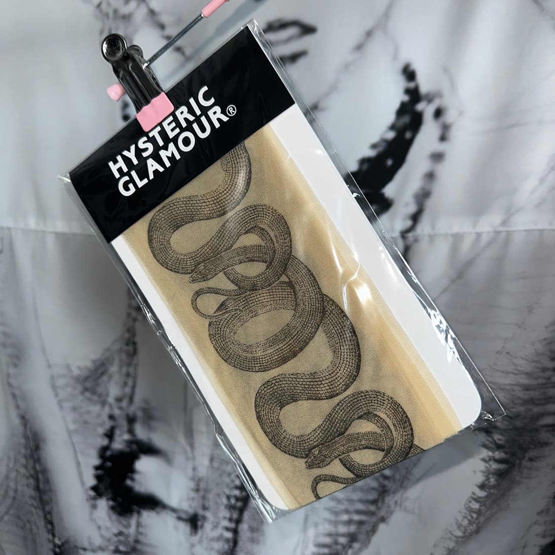 히스테릭글래머 스네이크 루프 스타킹 상품이미지1